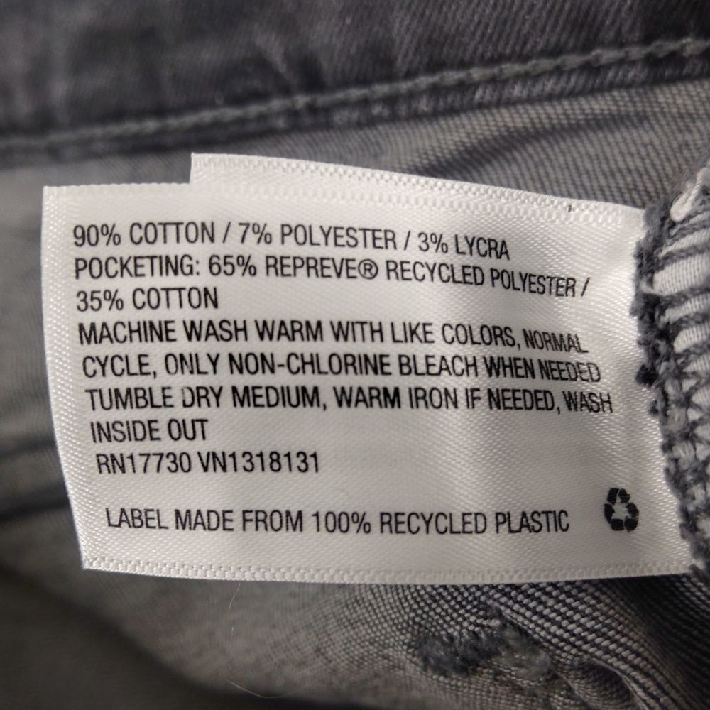 Universal Thread High Rise Bermuda Jean Shorts 00 New - Picture 7 of 7